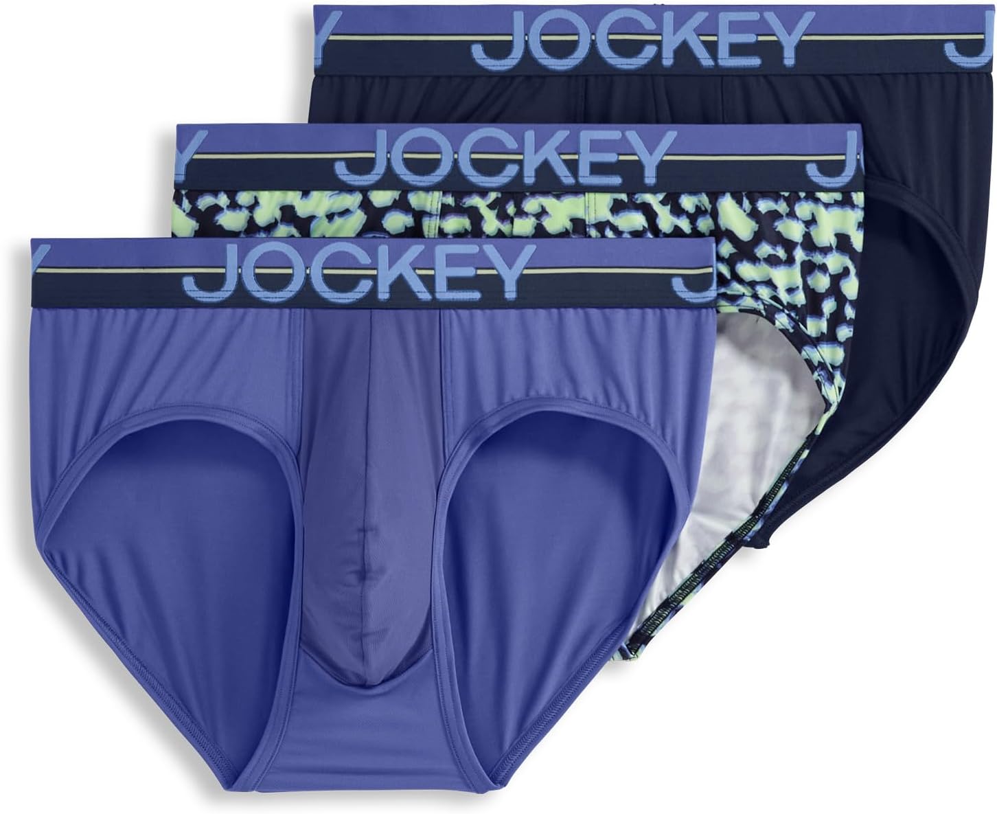 Men's Underwear Infinite Cool Microfiber Stretch Brief - 3 Pack