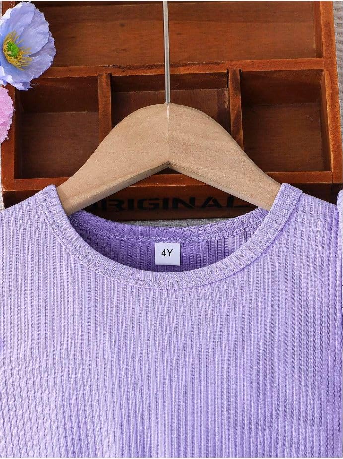 Image of Summer Dress for Baby Girl /Frocks for Baby Girl /Baby Frocks Girl Poly Rayon /Casual Dress Short Flutter Sleeve