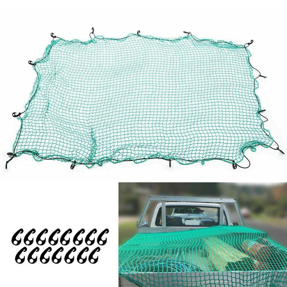 GepäCknetz Auto Kofferraum Hochleistungs -Pickup -Lkw Universal Trailer Net einfach zu verwendende Gebrauchsdauer for Auto -Cargo -Abdeckung Netz Organisator Aufbewahrungsnetzwerk Tasche Kofferraumnet