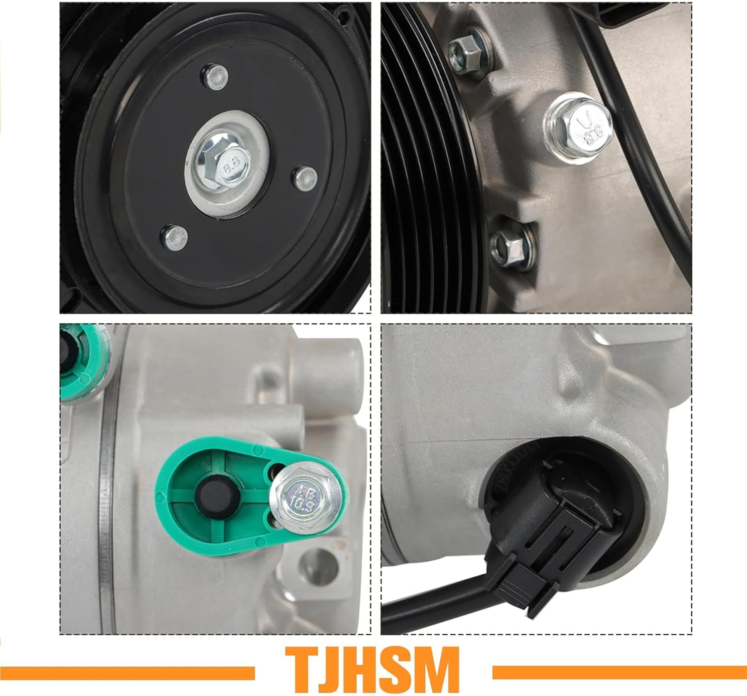 AC Compressor Replacement for Soul 2.0L 2014 2015 2016 2017 2018 2019