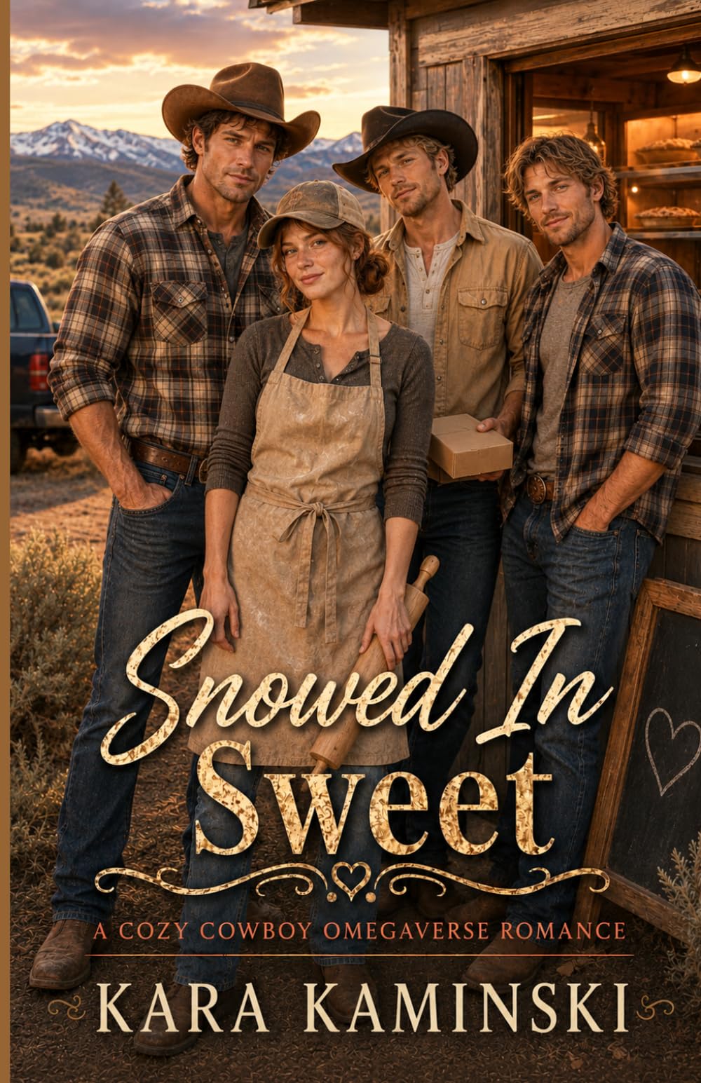 Snowed In Sweet: A Cozy Cowboy Omegaverse Romance (Welcome to Dustridge)