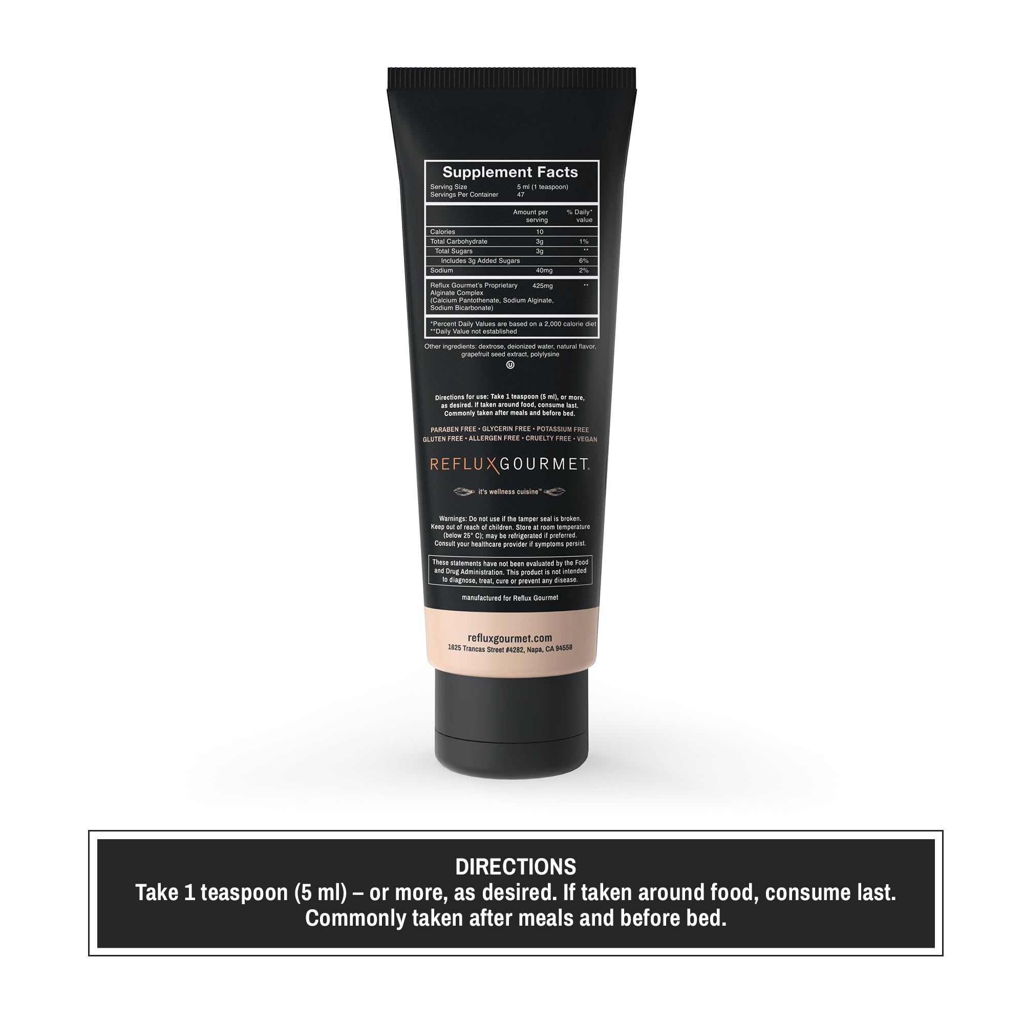 Amazon.com: REFLUX GOURMET Vanilla Caramel Rescue – Alginate
