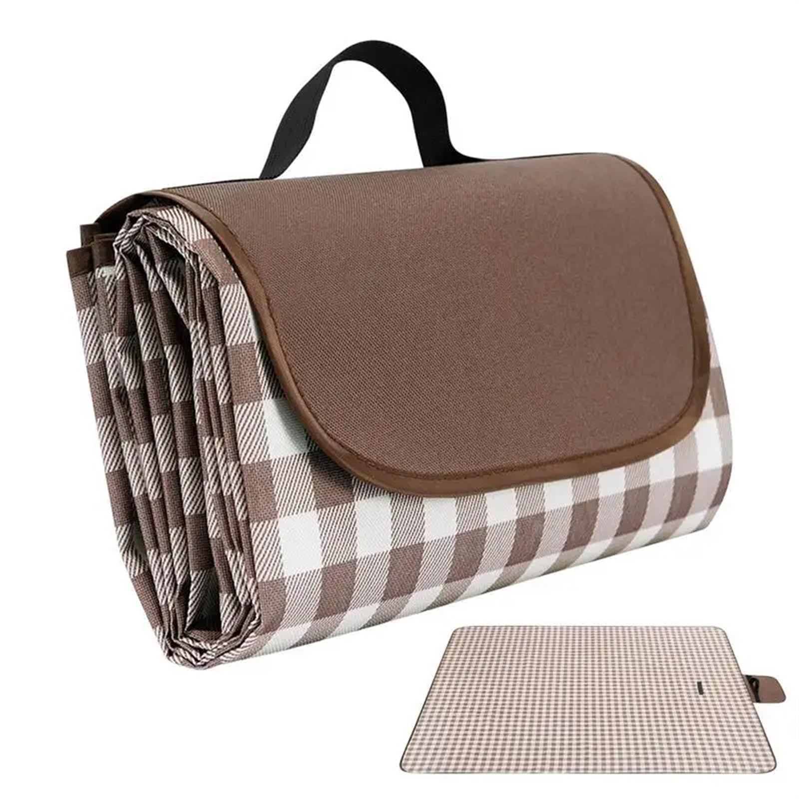 Coperta da Picnic Impermeabile Tappetino da campeggio pieghevole portatile for picnic all'aperto impermeabile per picnic campeggio spiaggia esterno(1x1.5m)