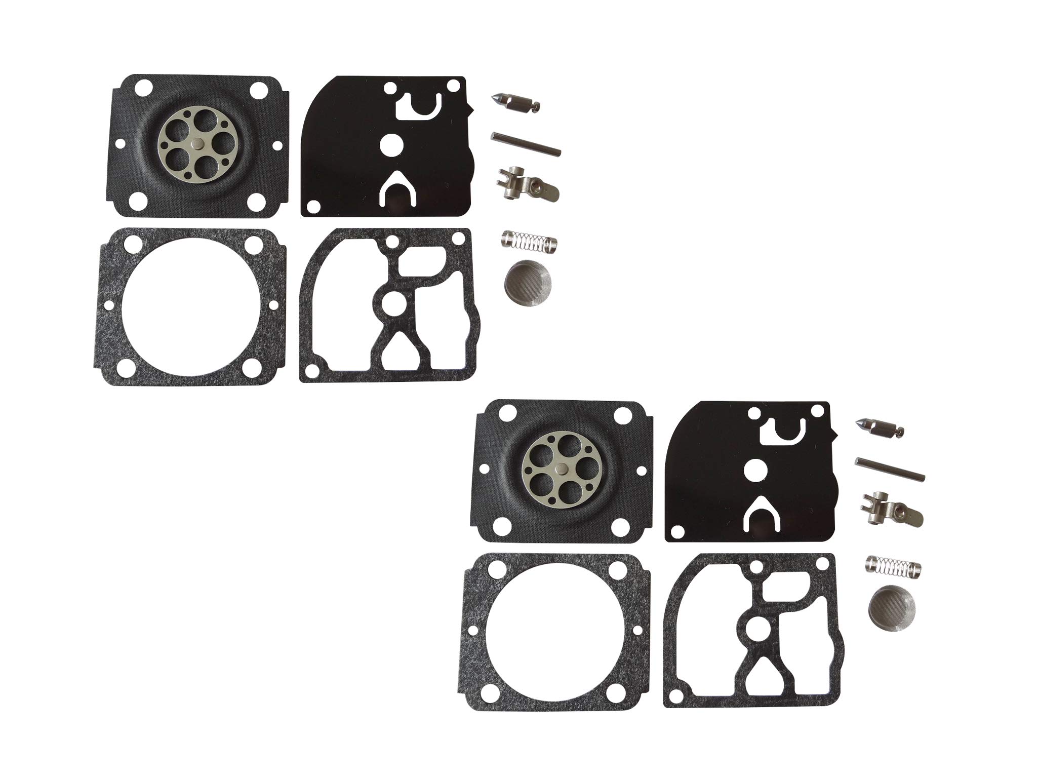 Carburetor Repair/Rebuild Kit Replaces ZAMA RB-180 For Stihl FS38 brushcutter ZAMA C1Q-S190 C1Q-S216 C1Q-S278 C1Q-S282 (Pack of 2)