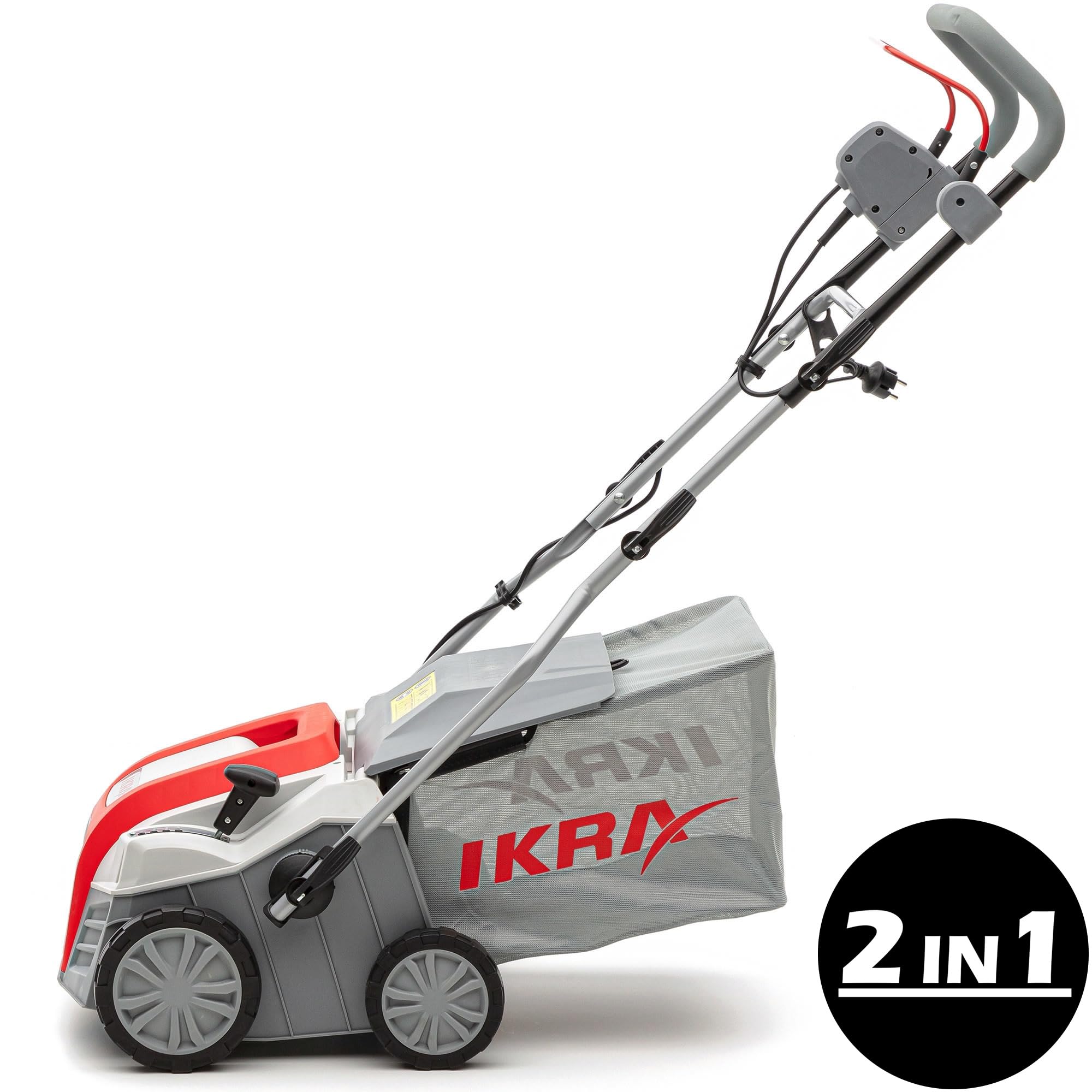 IKRA Scarificatore Elettrico IEVL 1838 - 1800W, Larghezza 38cm, Cesto 40L - Foto 14