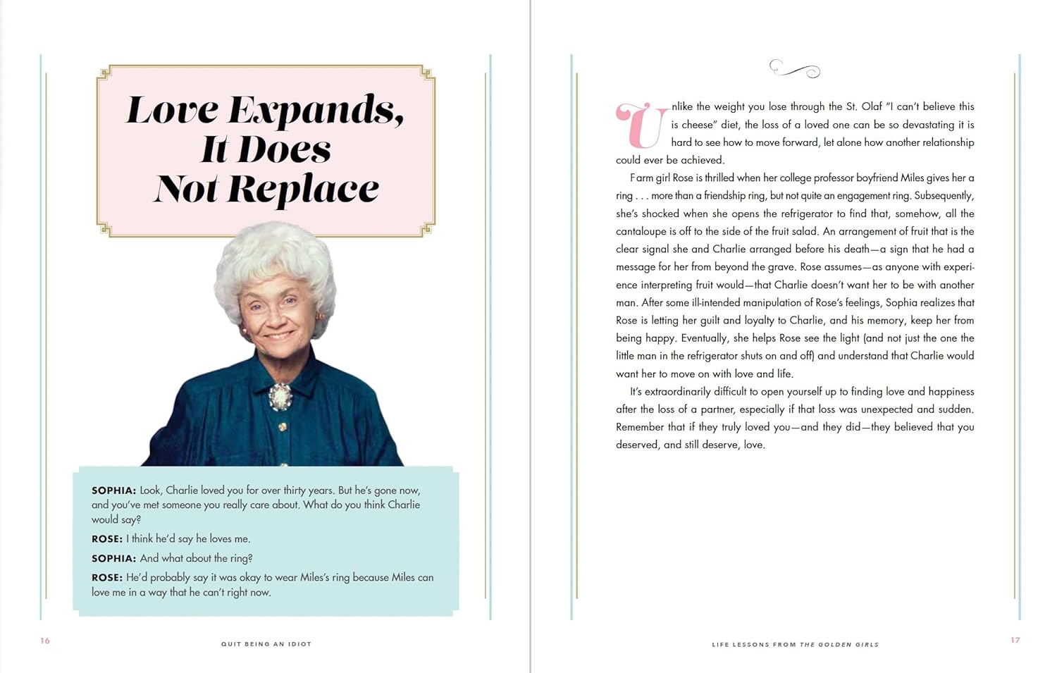 Quit Being an Idiot: Life Lessons from The Golden Girls (The Golden Girls Life) - Image 2