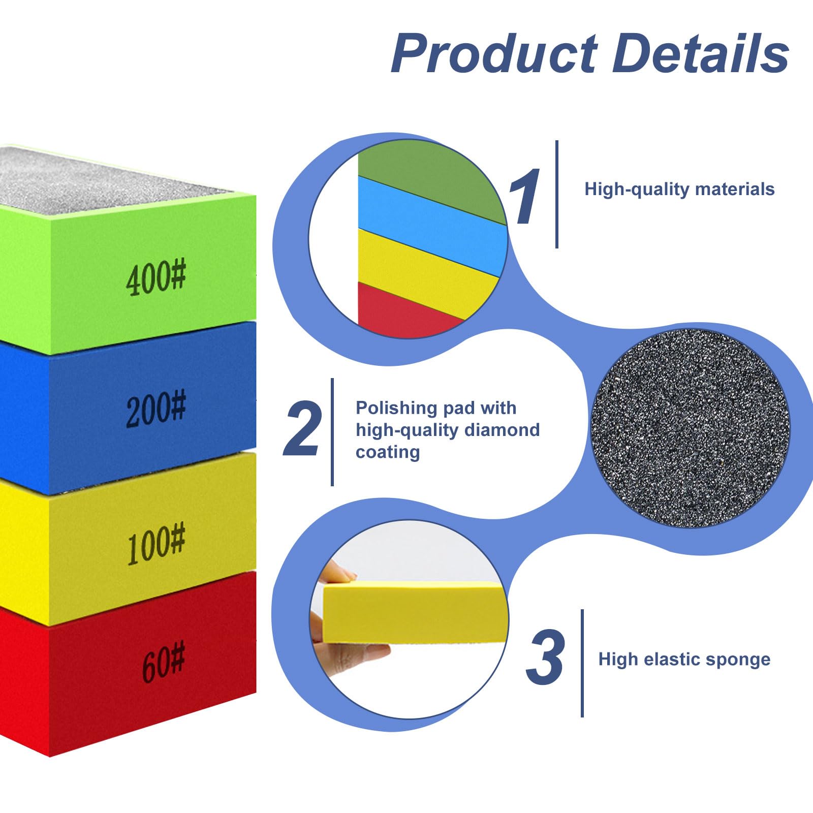 SEDION ® Plateau de ponçage diaanté 125 - pour la peinture de façade