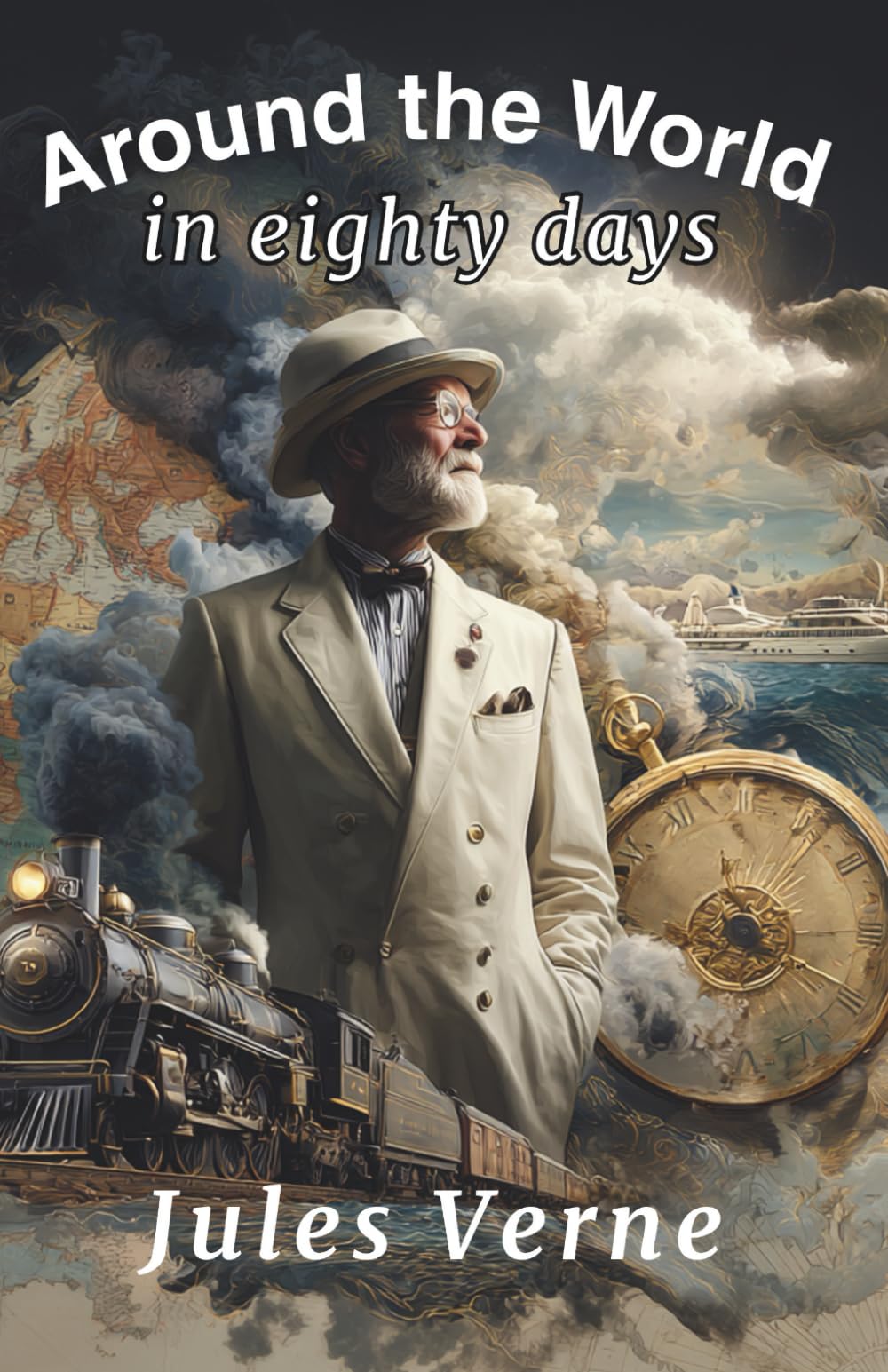 Around the World in Eighty Days (Annotated)
