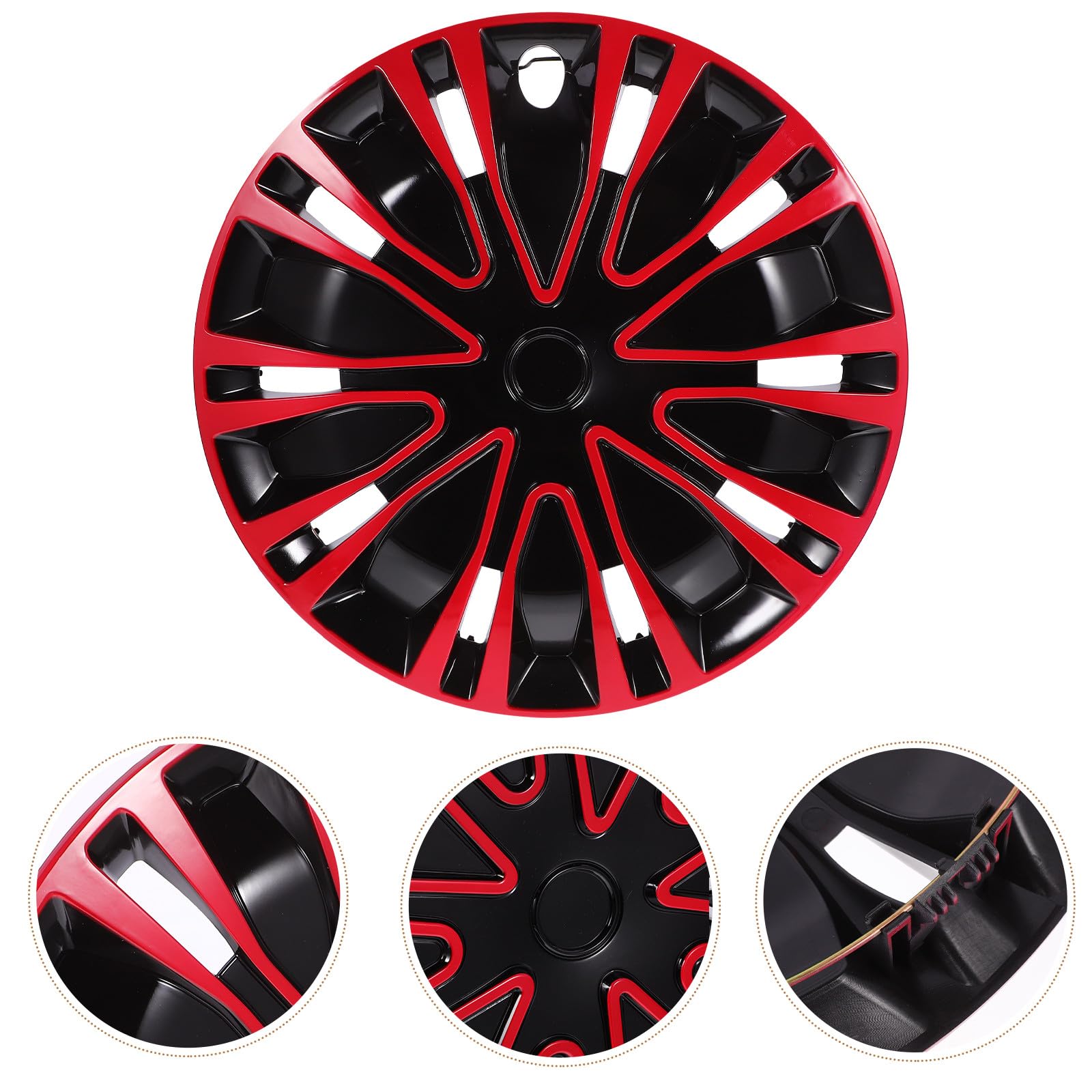 Coprimozzo Decorativo 15 Pollici in Pp per Ruota Auto