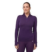 DANISH ENDURANCE Maglia Termica Donna in Lana Merino, Manica Lunga