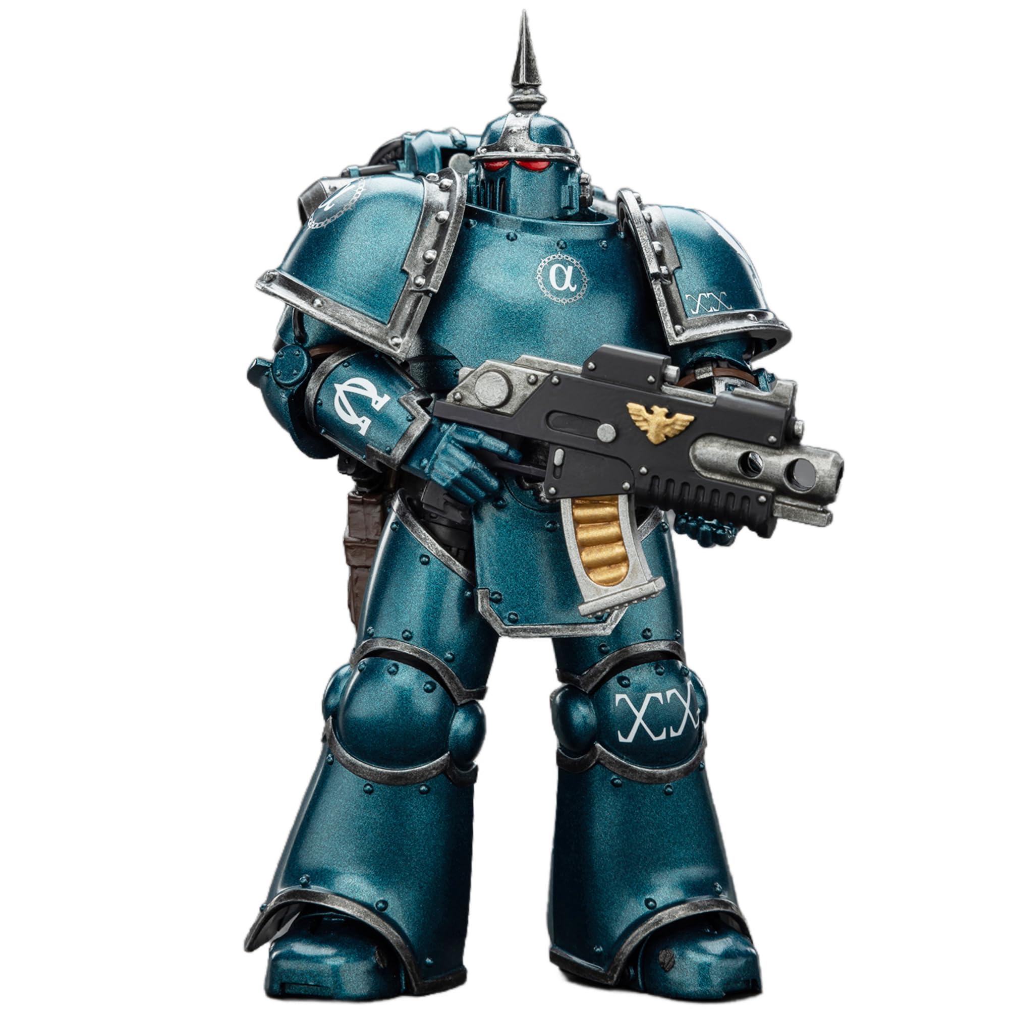 TOYVERSE Joytoy 1/18 Action Figure Warhammer The Horus Heresy, Alpha Legion MK III Tactical Legionary