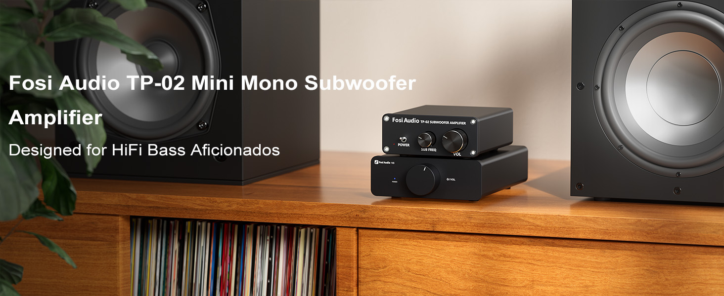 Watch Fosi Audio TP-02 Mini Mono Subwoofer Amplifier on Amazon Live