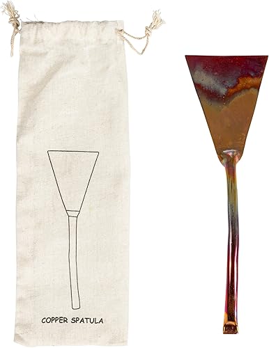 Creative Co-Op Bolso de cobre moderno del cordón, servidor quemado de la torta del