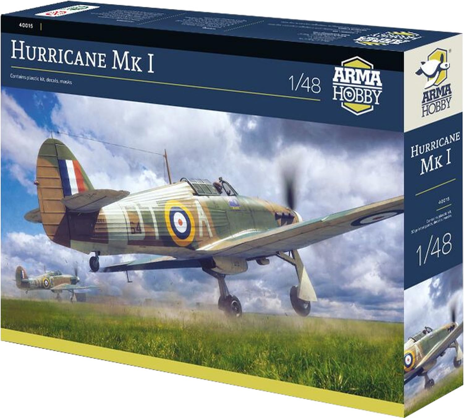 Alma Hobby ADL40015 1/48 Hurricane Mk.I Plastic Model (Airplane)