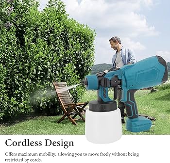 Weytoll Akku-Laubbläser, Jet Turbofan, Mini Gebläse kompatibel mit für Makita 18V 1000W