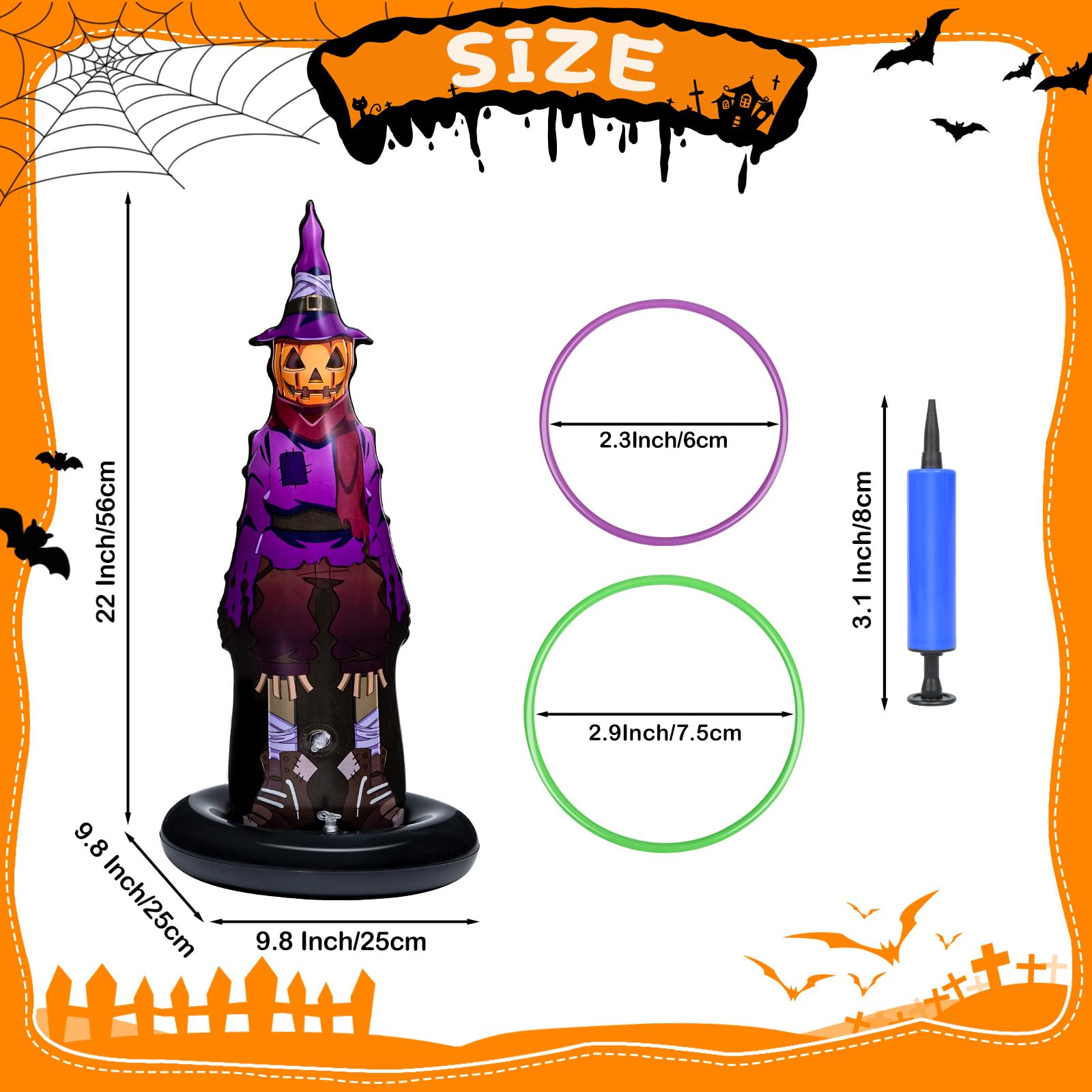 Halloween Ring Toss Game Set - Image 4