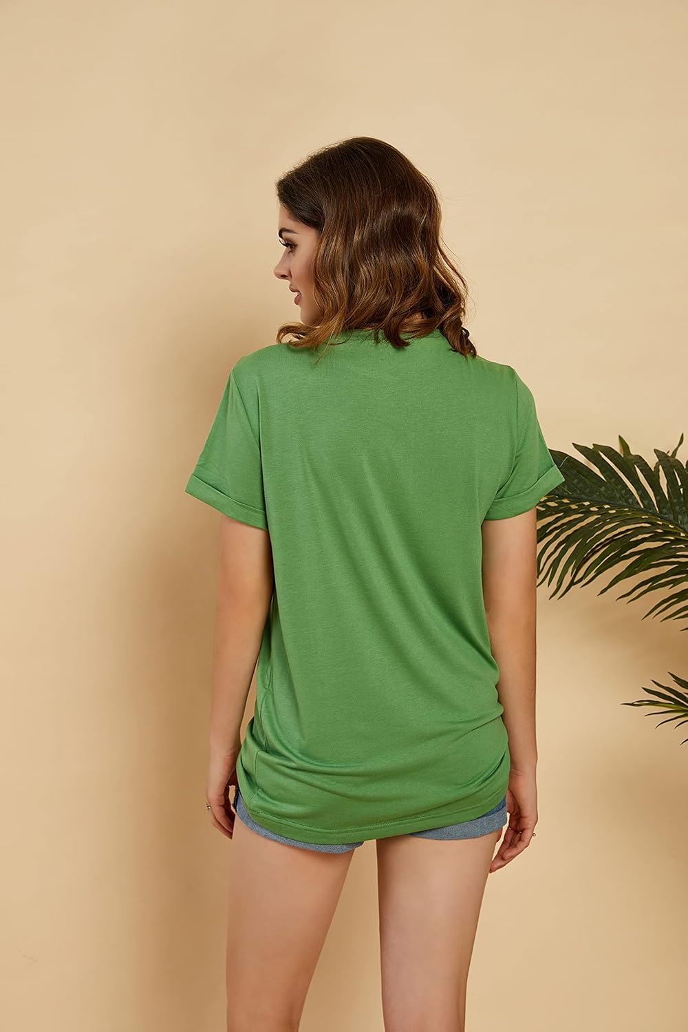 Auburet Womens Giraffe T Shirt Summer Funny Graphic Short Sleeve Crewneck Tees Casual Shirt Tops - Image 4