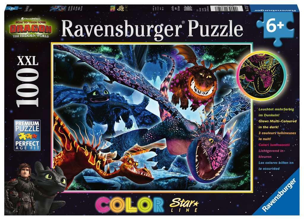 Ravensburger 13710 Ravensburger 13710 Illuminated Dragons Children's Puzzle