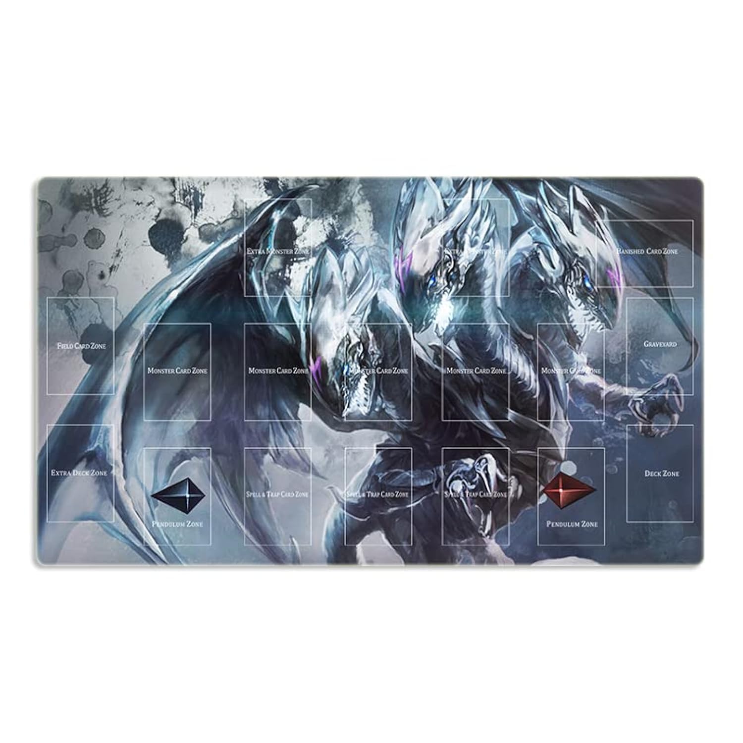 4 Tubi Porta Poster A Prisma Trasparenti Uiifan – Contenitori Per Tappetini Da Gioco, Poster E Opere D’Arte, Con Tappi, Anti Polvere, 38 Cm