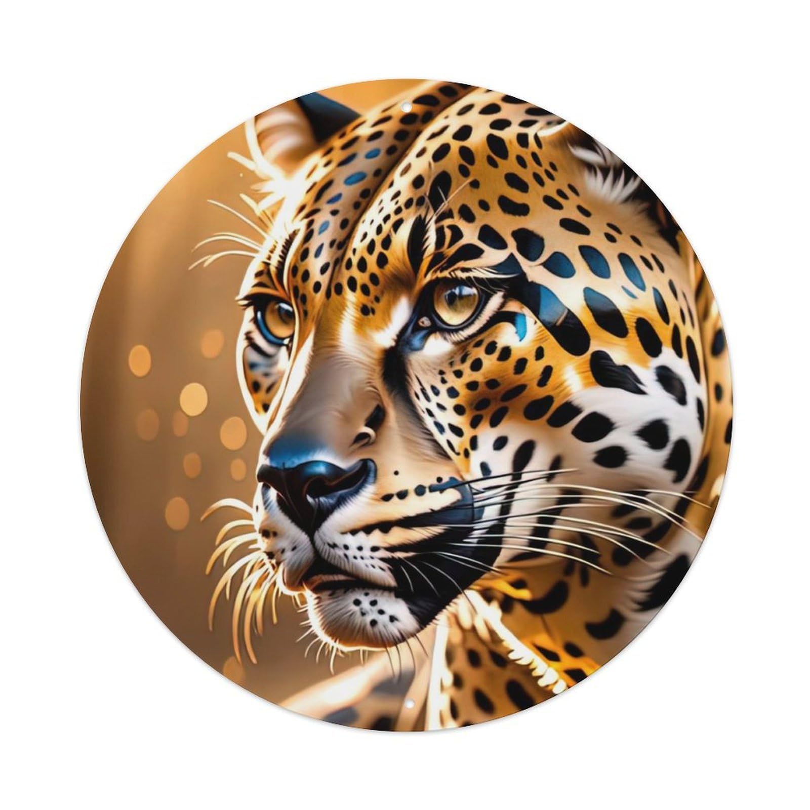 Wildlife Artwork Jaguar Metal Tin Sign