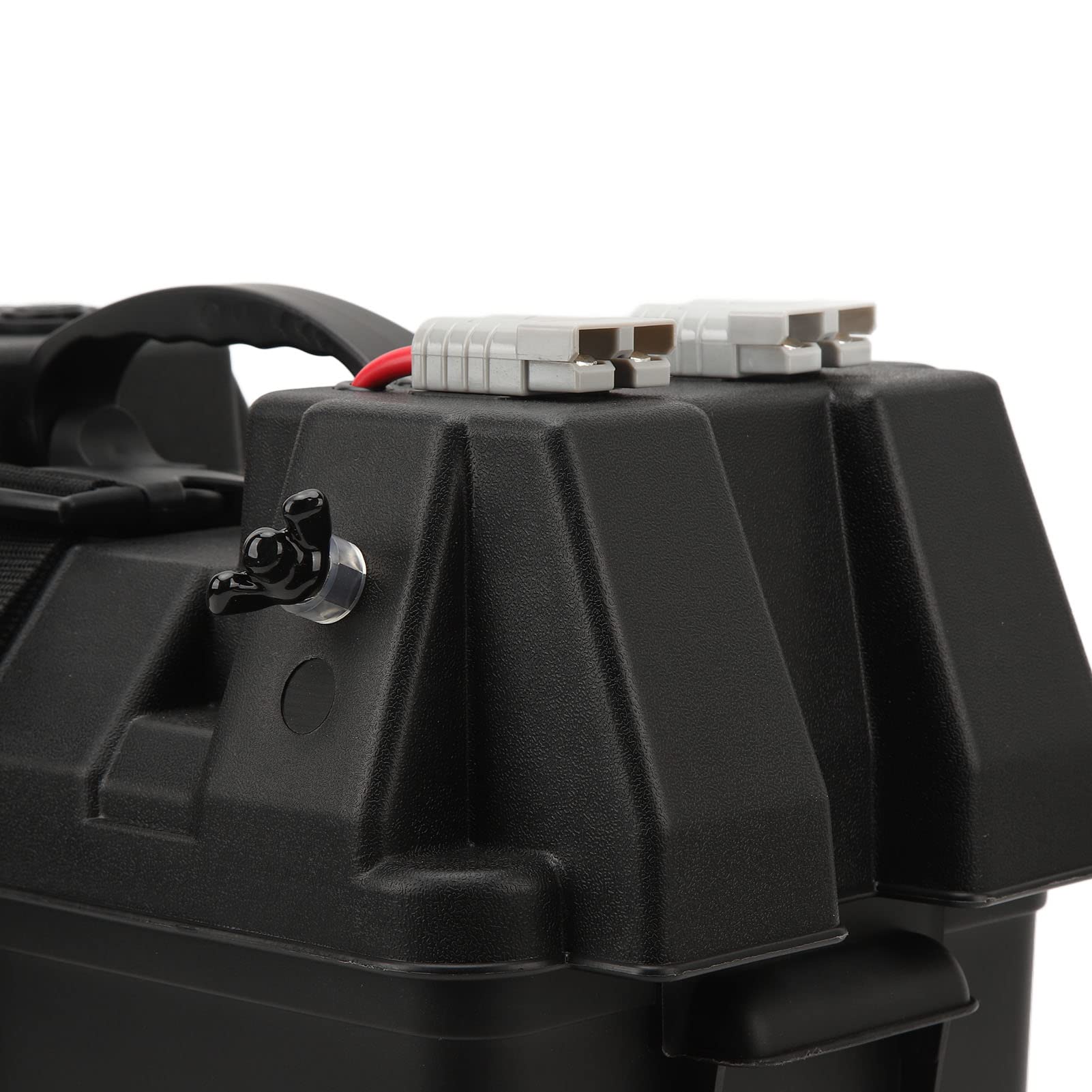 Skrzynka akumulatorowa PolyGen RV ze złączami Anderson i podwójnymi portami USB, wyłączniki automatyczne 16 A i 60 A, przenośna listwa zasilająca dla akumulatorów grupy 24 i 27