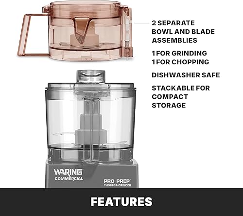 Miniatura 14 de Waring Molinillo eléctrico comercial de especias de servicio medio WSG30