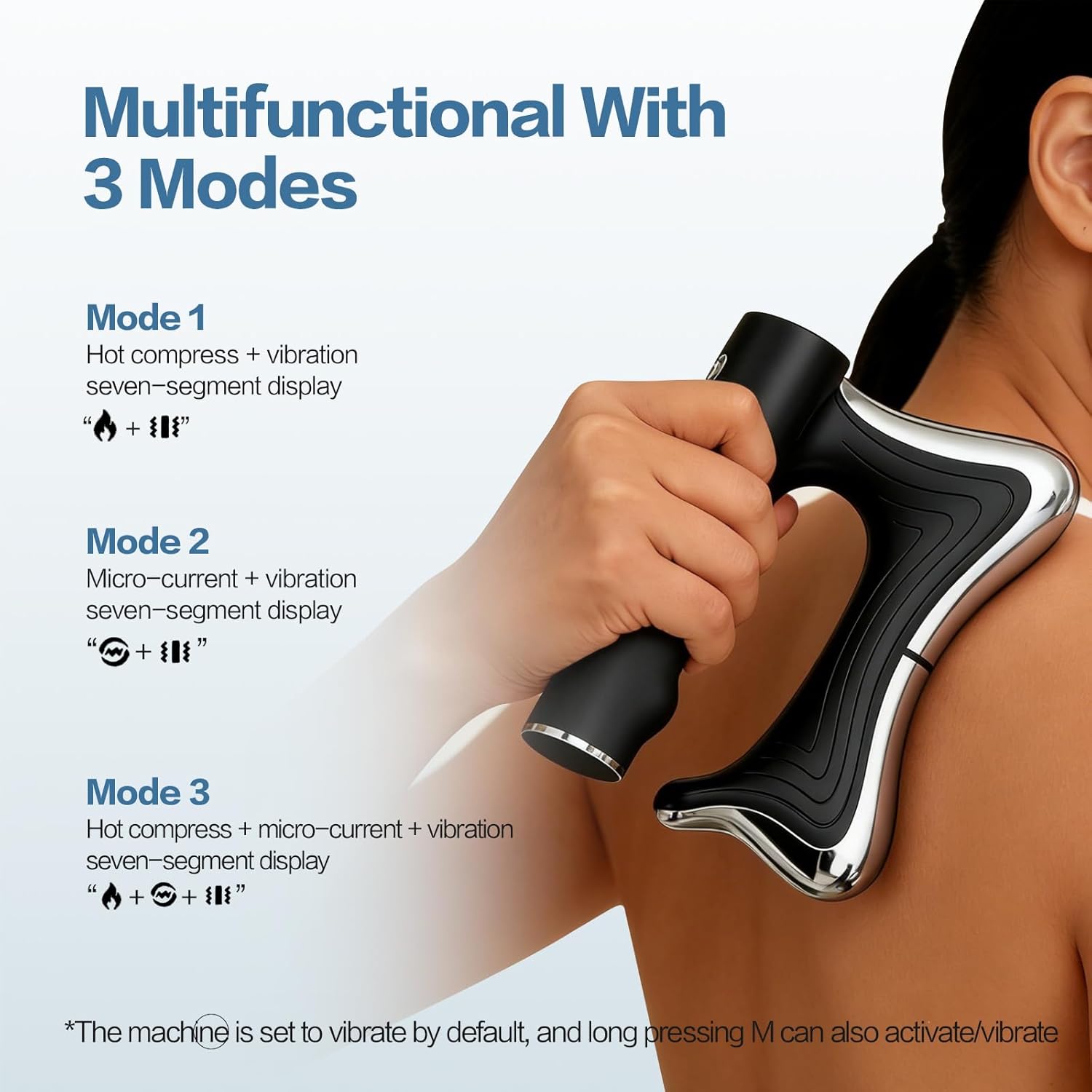 Heated Muscle Scraping Tool,Electric Fascia Knife,Portable Muscle Relaxation Therapy Device for Belly, Arm, Waist, Leg - Image 3