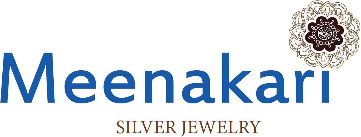 Meenakari 925 Sterling Silver Morpankh Peacock Feather Krishna Rakhi Bracelet Set with Roli Chawal and Rakshabandhan Greeting Card For Men | Ships to India also