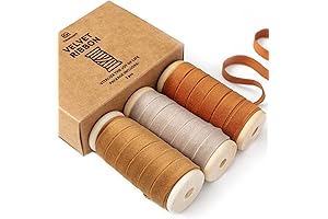Vitalizart Fall Velvet Ribbon Set - Adorn Your Crafts with Autumnal Elegance