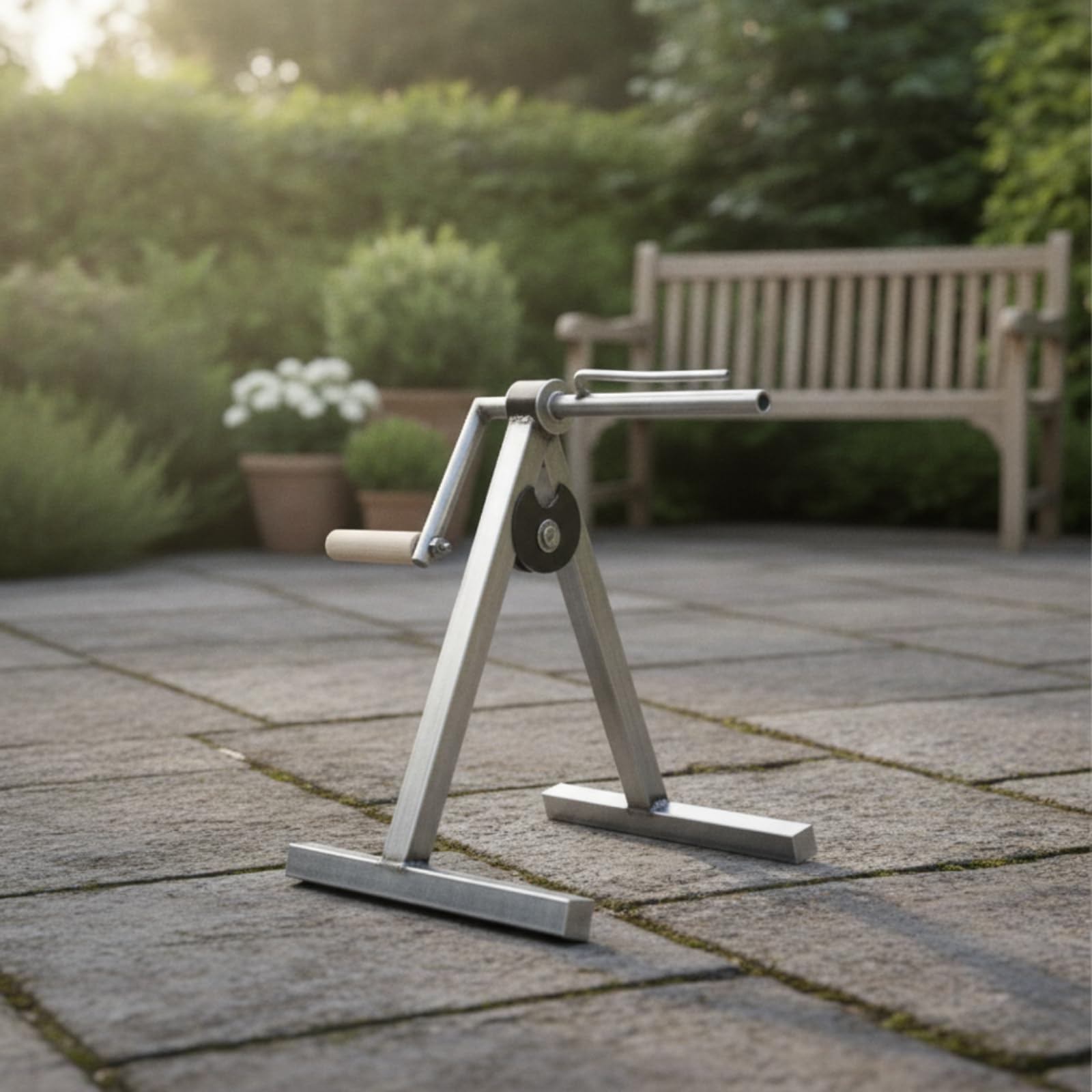 Avvolgitubo da Irrigazione Avvolgitore Tubo Supporto Tubo Carrello Tubo con Albero Superiore Dritto per Tubi Piatto O da Giardino Struttura Robusta Adatto a Giardino Orto Terrazzo Cortile