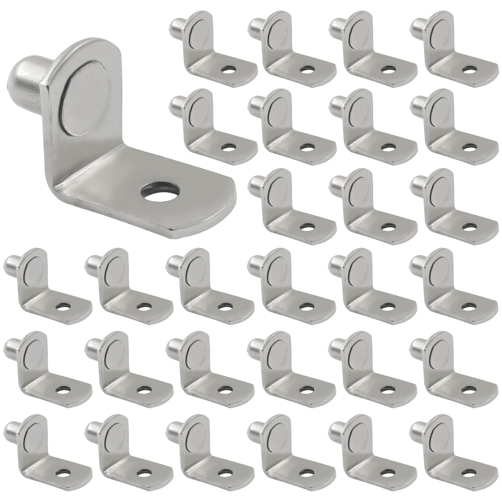 30 PCS Shelf Pins L-Shaped, 1/4 Inch, Black — Amazon image 7
