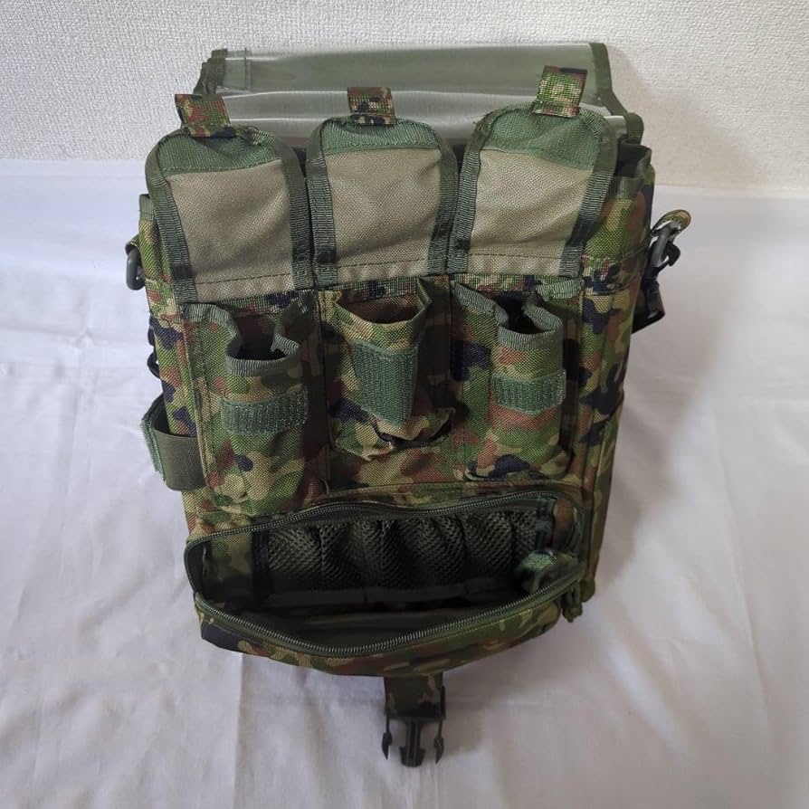 陸上自衛隊　雑のう Amazon.co.jp: 陸上自衛隊仕様迷彩ショルダーバッグ雑のう