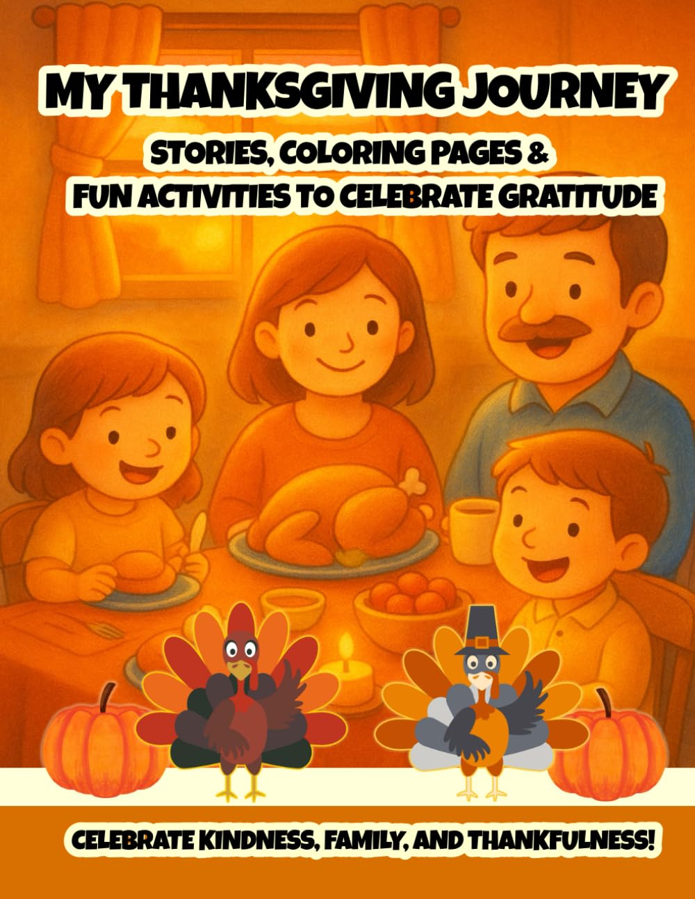 My Thanksgiving Journey: Stories, Coloring Pages & Fun Activities to Celebrate Gratitude