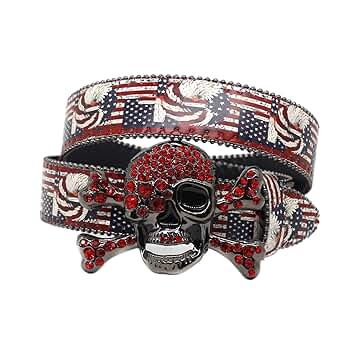 d.i.aダイヤスカルデザインのレザーベルト d.i.aダイヤスカルデザインのレザーベルト