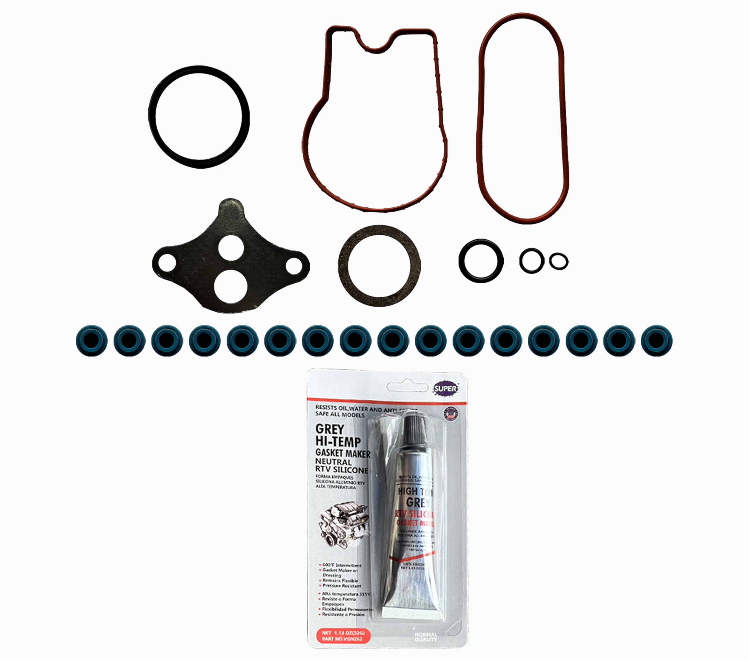 Intake Gaskets For Honda Fit Complete Engine Gasket Set For 96-02 Chevy/GMC/Cadillac 5.7L V8 (VIN R) 5.7L Vortec V8 Gasket Set - Foto 12