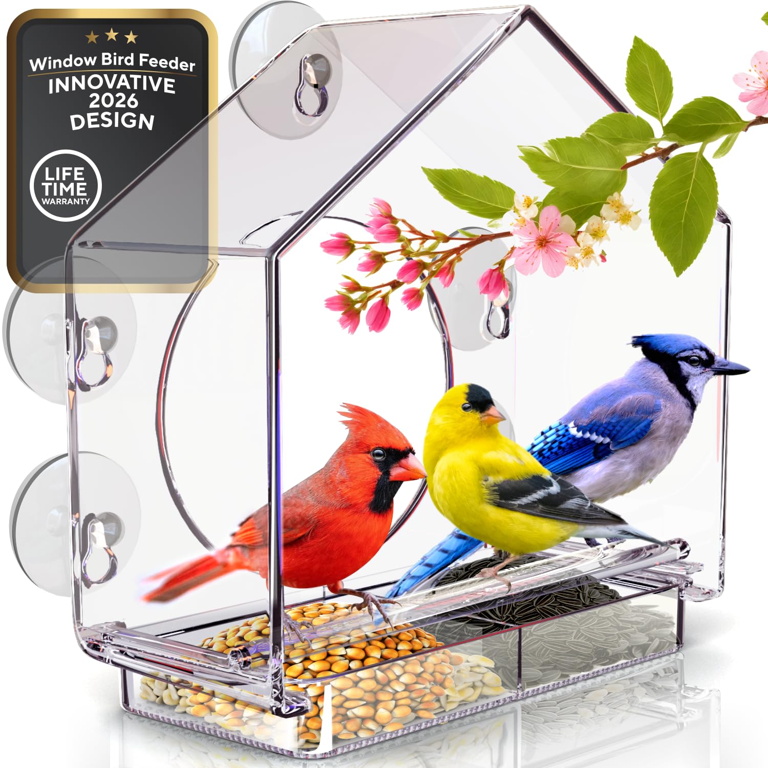Gerossi Large Window Feeder