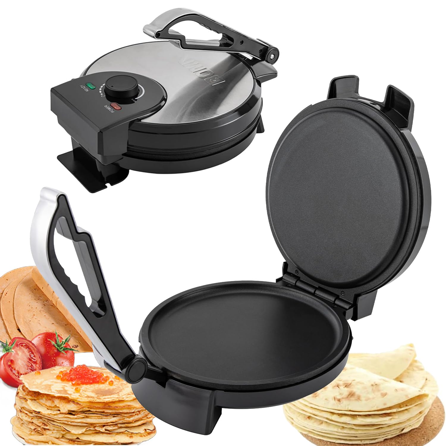 Machine à roti électrique double face : le secret des pains maison toujours réussis