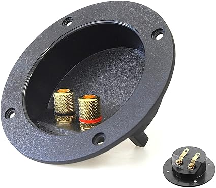 Subwoofer terminal binding post Clearance