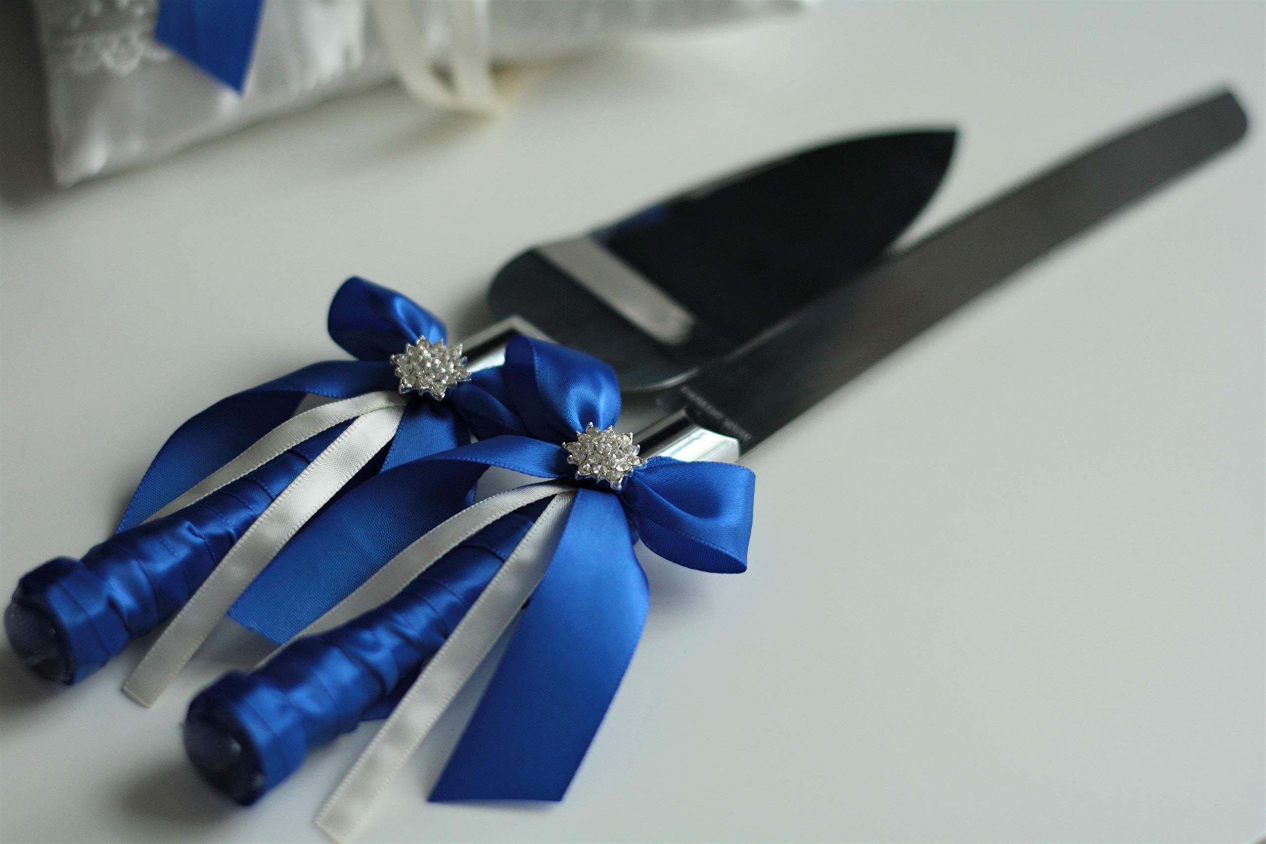 Alex Emotions Cake Serving Set, Wedding Cake Server Set, Wedding Knife and Server Set
