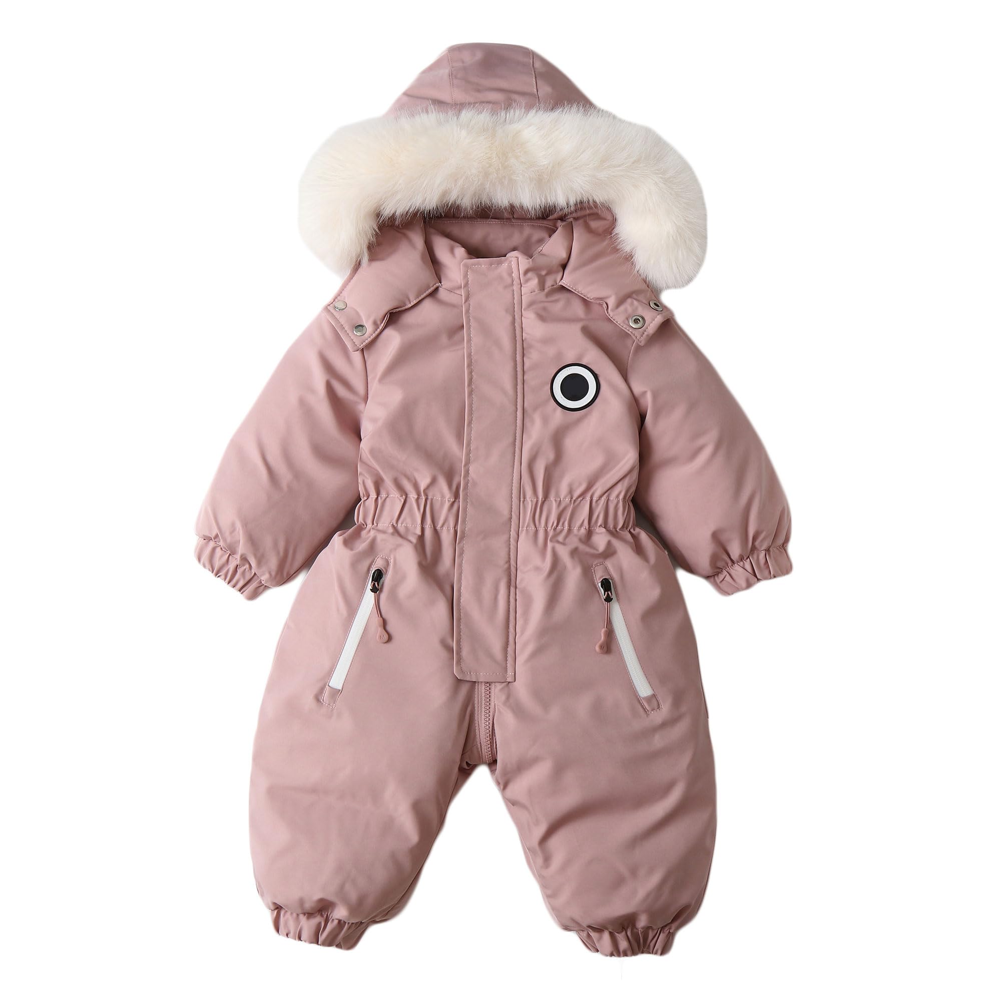 Bestgift Mono de esquí de invierno para niños