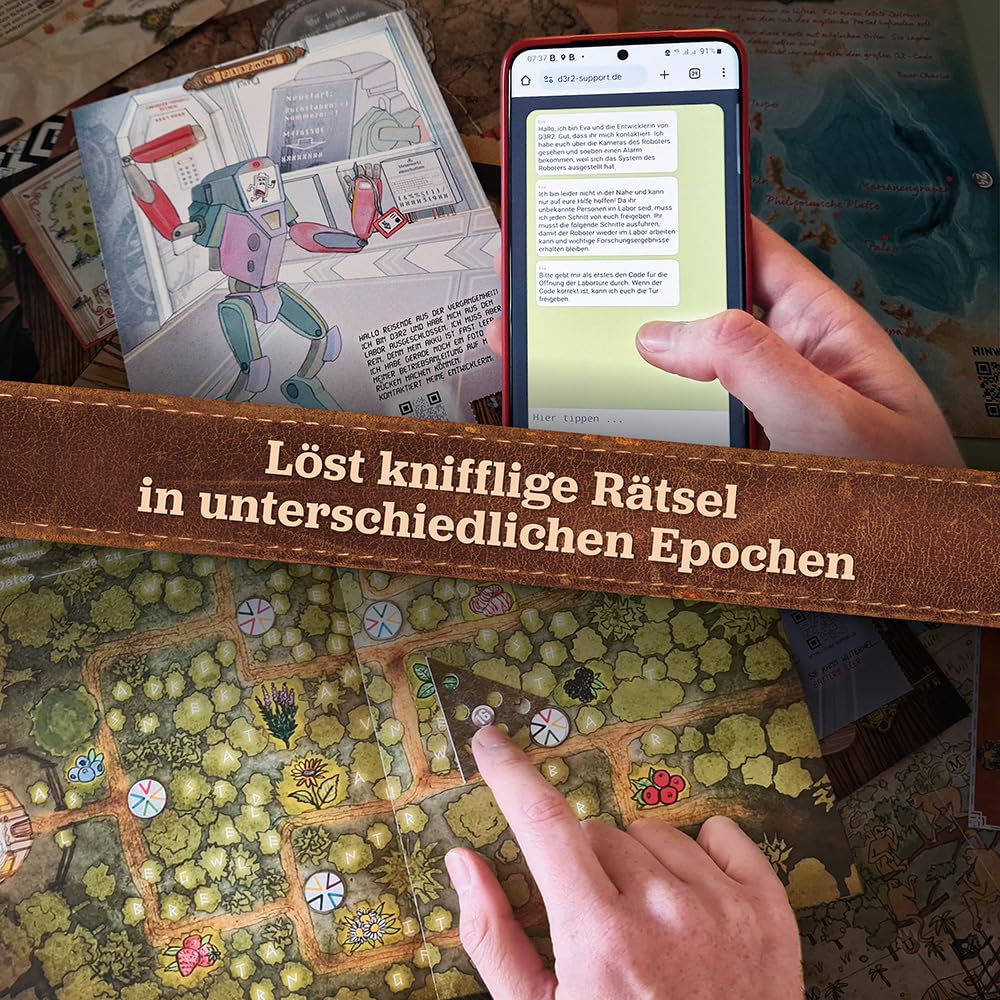 Hidden Games - Rätsel-Adventskalender - Charlies Reise durch die Zeit - EIN Spiel in 24 Episoden mit vielen Rätseln und Spezialeffekten
