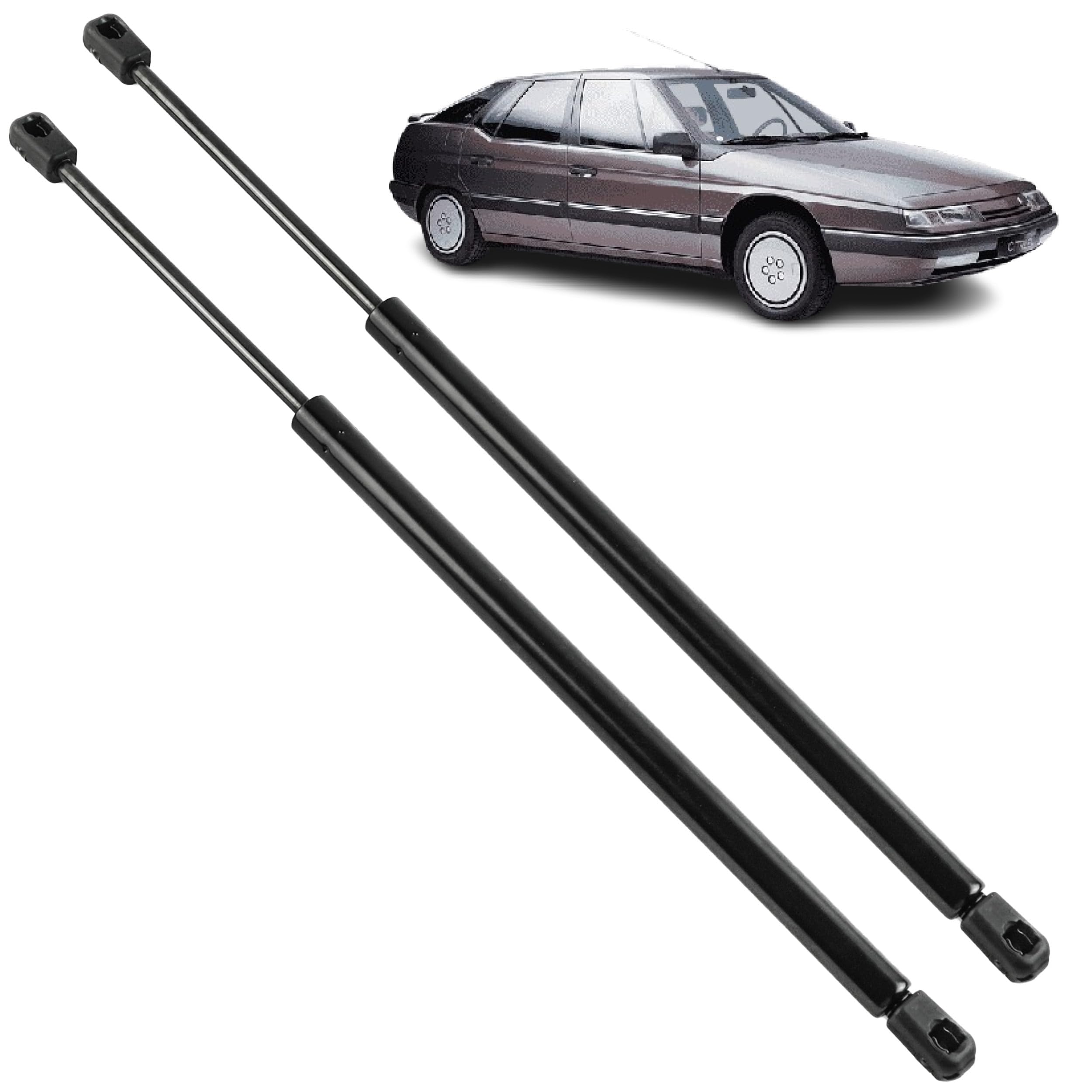 2 pistoncini cofano anteriore compatibili per Citroen XM (1989-2000) ammortizzatori apertura cofano anteriore. 9563914480