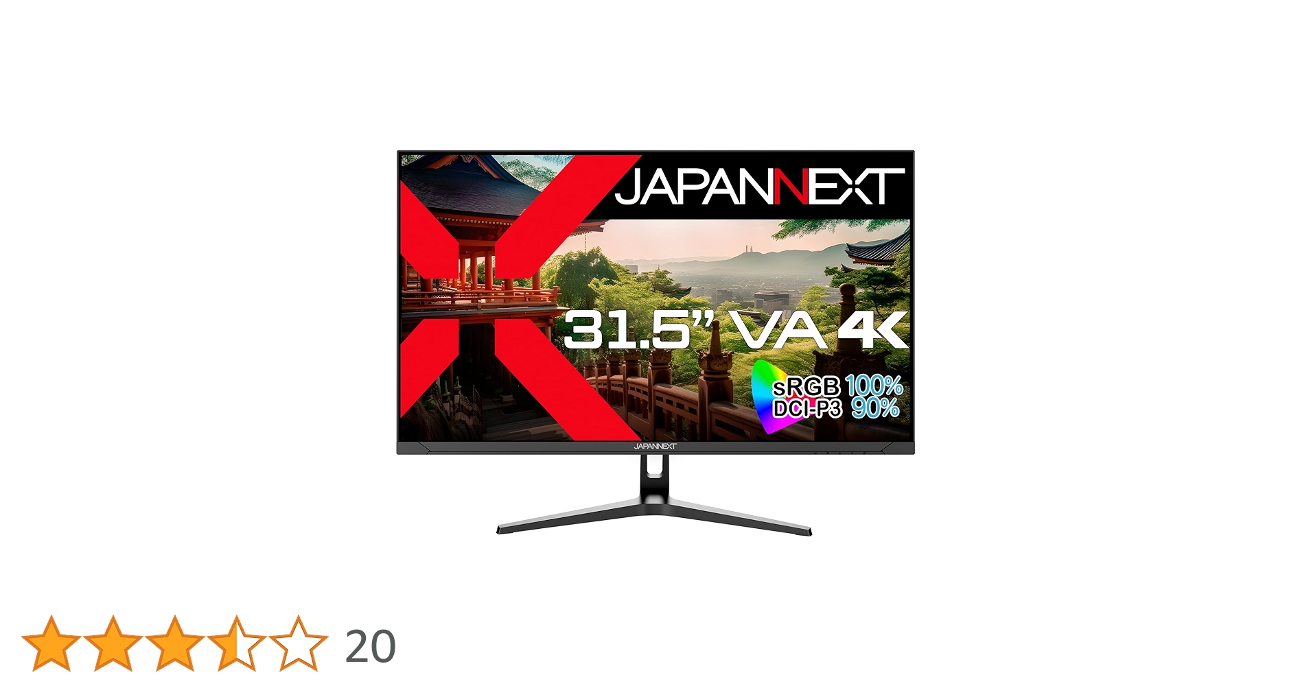 Amazon.co.jp: JAPANNEXT 31.5インチ モニター 4K UHD 3840x2160解像度