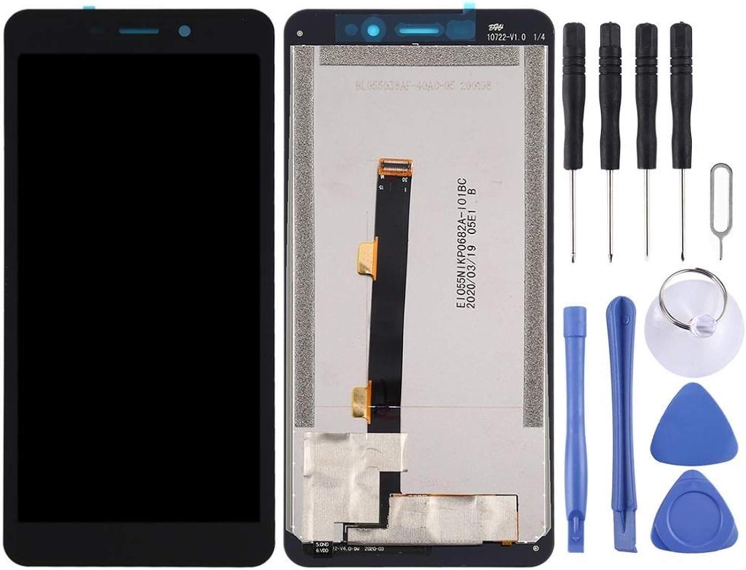 LCD Screen and Digitizer Full Assembly for Ulefone Armor X5 Touch