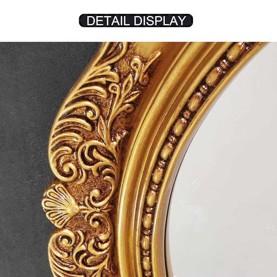 金運を呼ぶ⭐︎クラシック金色楕円形ミラー 金運を呼ぶ⭐︎クラシック金色楕円形ミラー - メルカリ