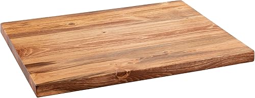 Miniatura 10 de PIPE DECOR Restore - Mesa auxiliar de madera maciza, 22 pulgadas x 18 pulgadas x 1.25 pulgadas, pino ponderosa recuperado en gris Riverstone