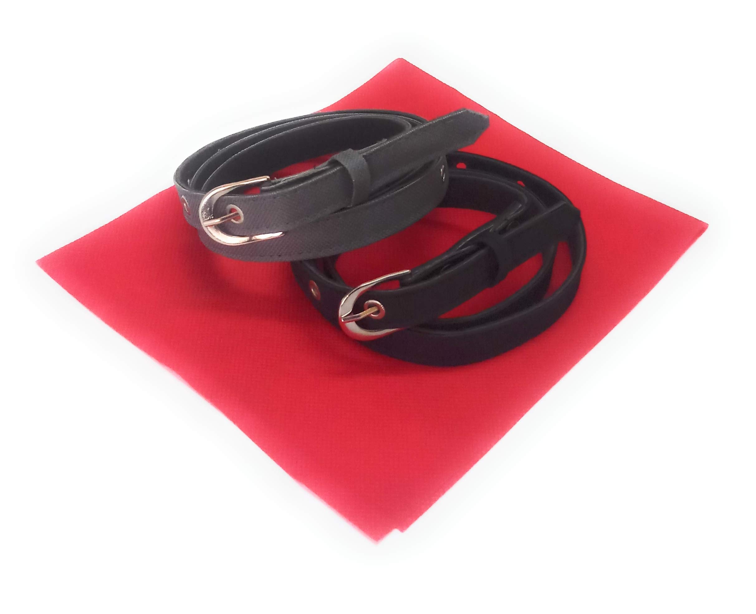 Women's XXXXL Plus Size EXTRALARGE Denim Material Jeans Belts Black and Grey 2PCS-picture-51