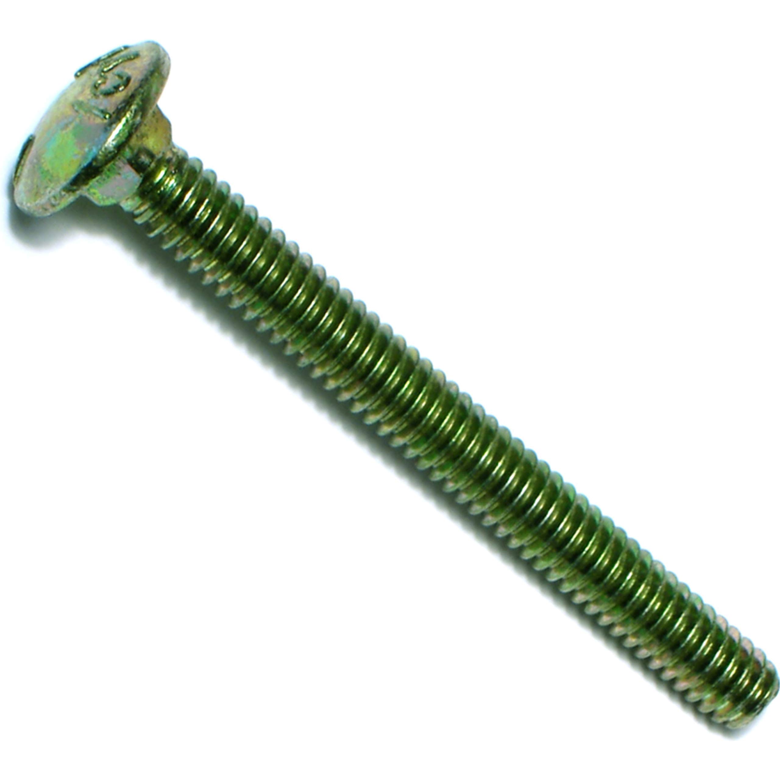 Boulons carrosse grade 5 vis à tête ronde collet carré 1/4–20 x 2-1/2 pouces quincaillerie 137pcs