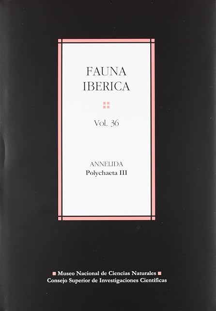Portada de Fauna Iberica Vol 36: Annelida Polychaeta III