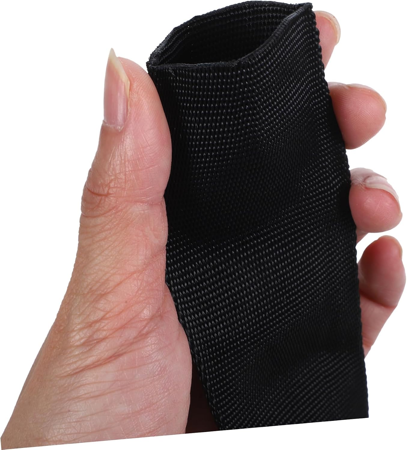 Mikinona Winch Rope Sleeve Protector Cover for Off-Road Vehicles Trailers and Boats Extends Lifespan of Winch Cable and Reduces Replacements Wide